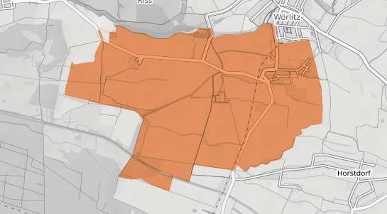 Mietspiegelkarte Oranienbaum-W&ouml;rlitz Griesen
